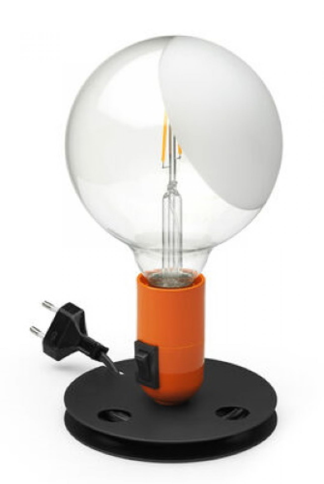 Lampadina Lampe de table Flos orange